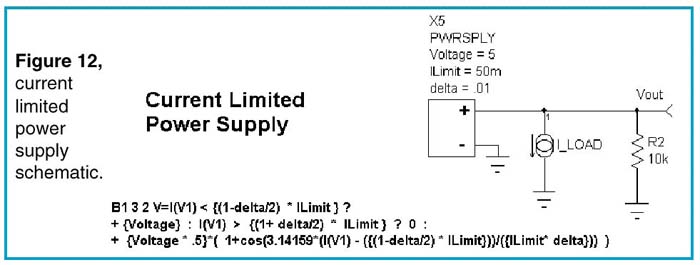 Current limited power supply schematic